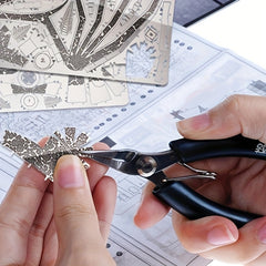 Piececool 3D Metal Puzzle Snowy Owl Model Kit