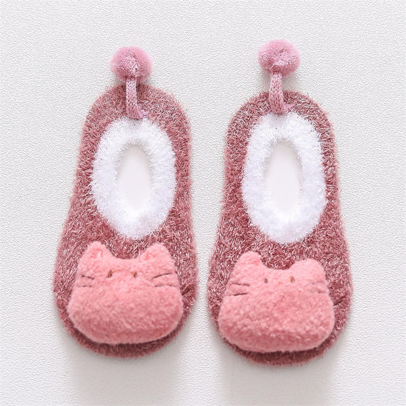 Girls Animal Non-slip Socks