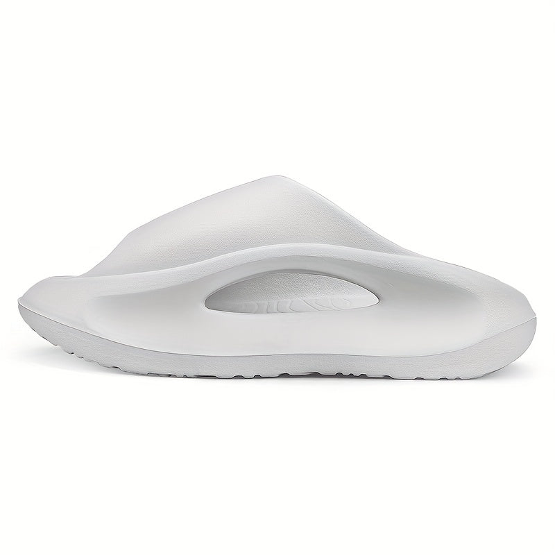 Men's Non Slip Platform Slides Soft Sole Cloud Slides Indoor Outdoor