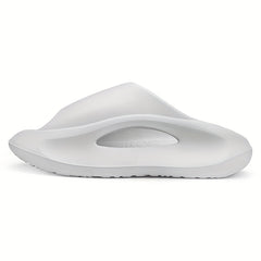 Men's Non Slip Platform Slides Soft Sole Cloud Slides Indoor Outdoor