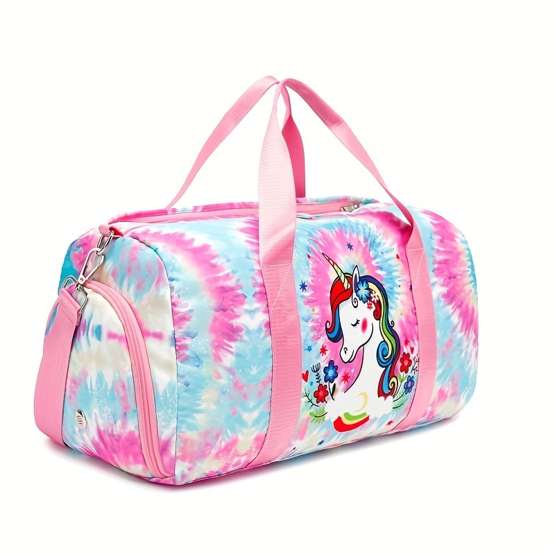Fitness Bag Travel Duffel Bags With Shoe Compartment & Wet Pocket