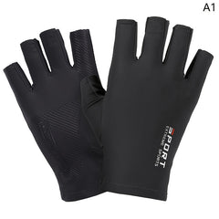Breathable Ice Silk Anti-UV Outdoor Sports Gloves