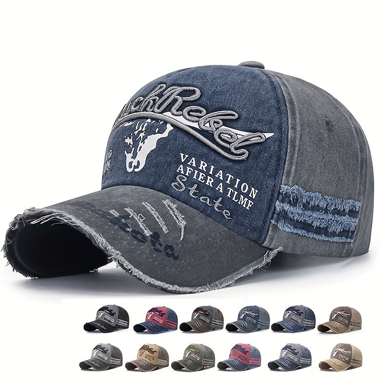 Men's Retro Embroidered Baseball Cap