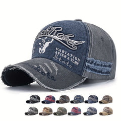 Men's Retro Embroidered Baseball Cap