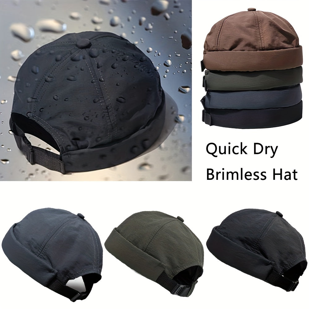 Quick Dry Mesh Beanie Docker Cap Sailor Hat