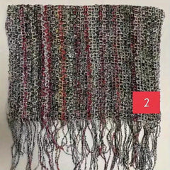 Vintage Tassel Shawl Thin Knitted Wraps Beach Cover Up
