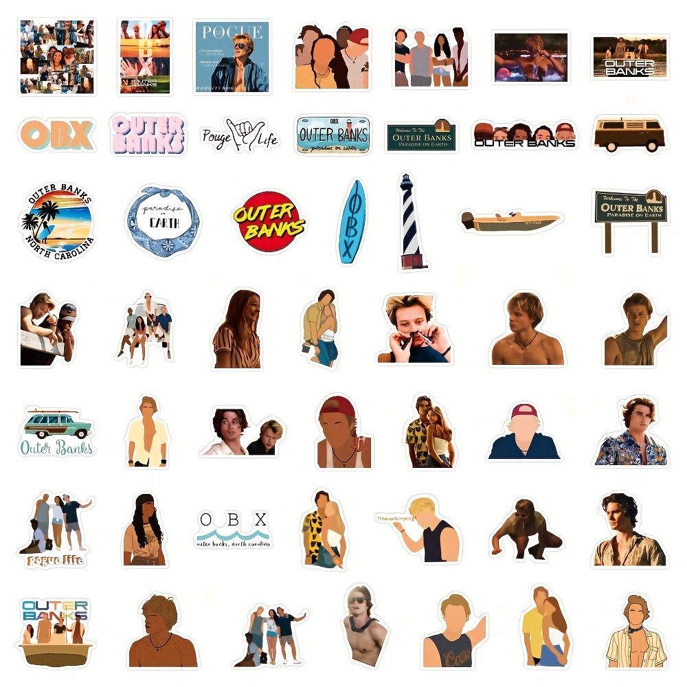 101pcs Waterproof Vinyl Party Stickers for Phone Laptop