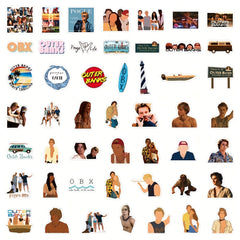 101pcs Waterproof Vinyl Party Stickers for Phone Laptop