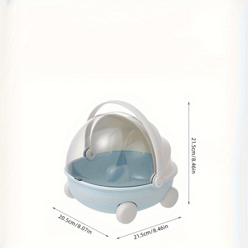 Cartoon Desktop Storage Box Toy Small Storage Box Dustproof Container