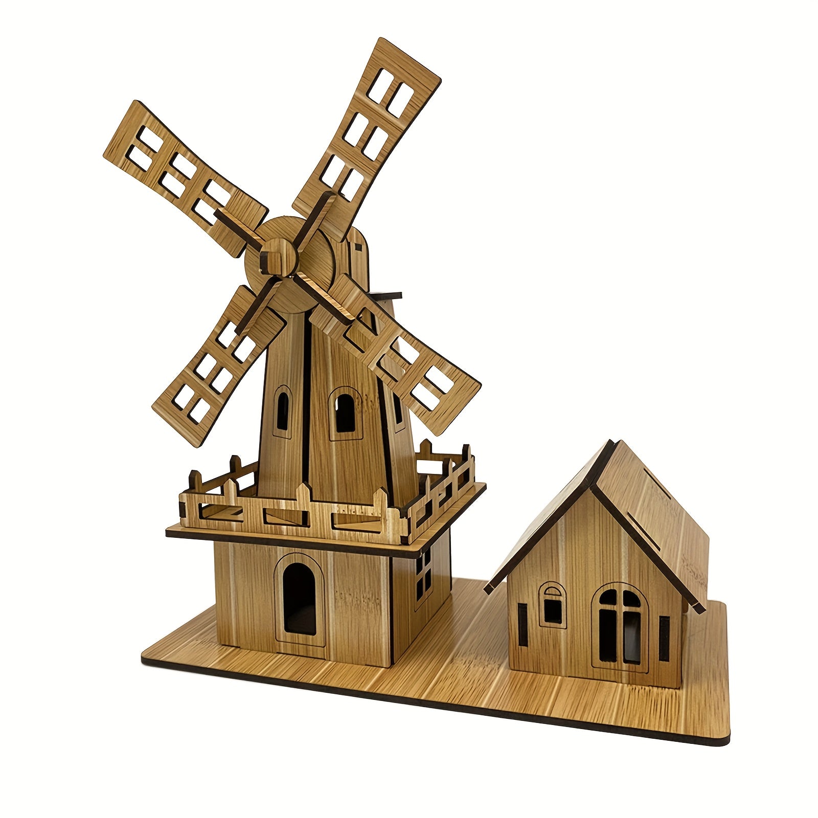 Dutch Windmills 3D Puzzle Building Model Kit