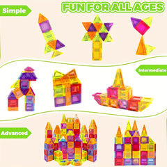 Mini Magnetic Building Blocks 3D Construction Toy Set for Kids