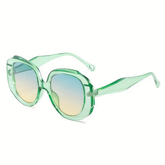 Men's Jelly Metal Sunglasses UV400 Vintage Eyewear
