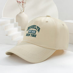 Vintage Embroidered Baseball Cap 'BROOKLYN YORK'