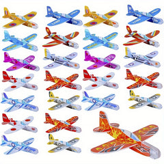Glider Plane Toy Set - Birthday Party Favors & Classroom Prizes - 50pcs