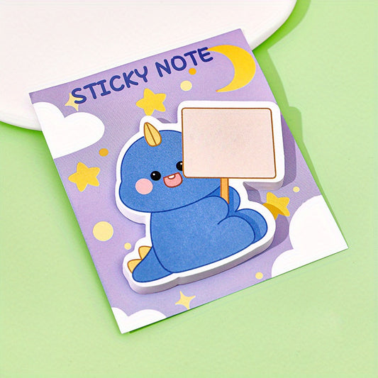 30 Sheets Dinosaur Alien Sticky Notes Memo Paper for Students