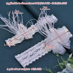 Floral Lace Leg Garter Belt Thigh Suspender