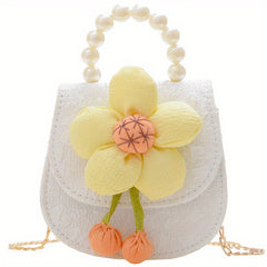 Faux Pearl Handbag Crossbody Bag Shoulder Bag Decorative Accessories