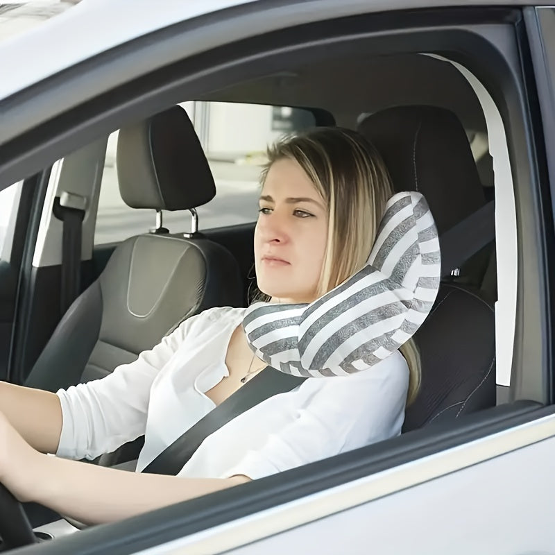 Car Seat Travel Pillow Neck Support Soft Headrest Shoulder Pad