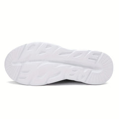Men's Casual Lace-Up Sneakers Comfortable Walking Shoes