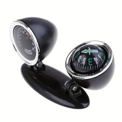 2-in-1 Car Compass Ornament