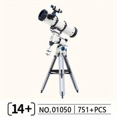 751 pcs Space Telescope Building Blocks Educational Toy Model