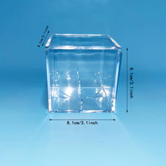 Acrylic Baseball Display Box with Glass Ball