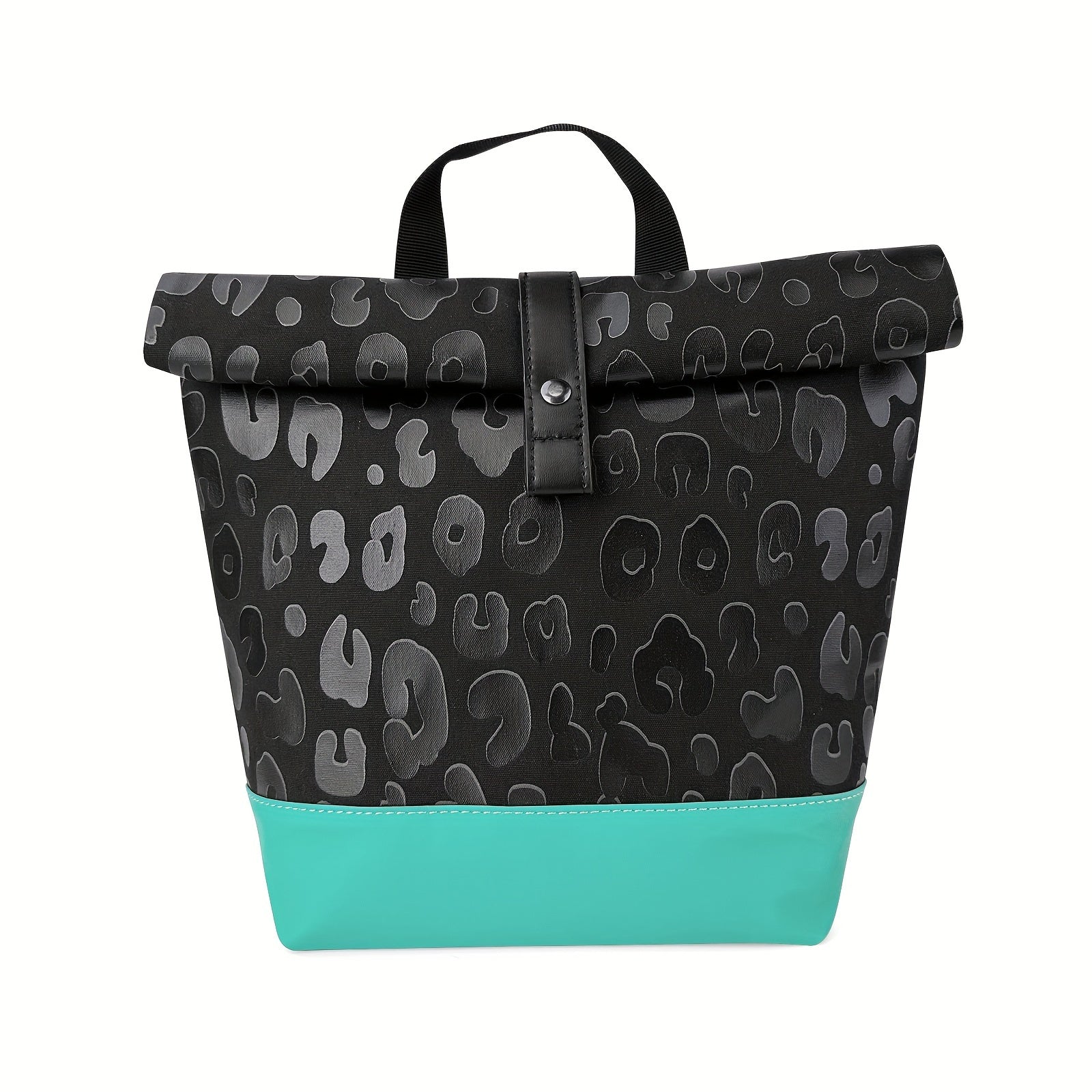 Leopard Print Large Capacity Ice Bag Waterproof Insulation Bag
