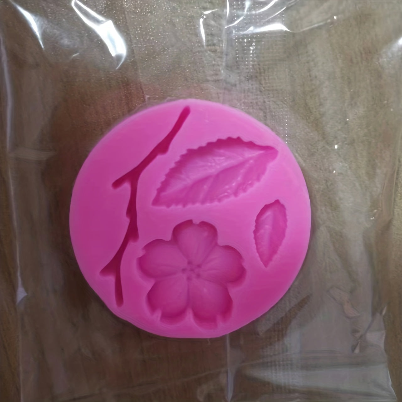 Peach Blossom Silicone Mold for DIY Candles and Crafts
