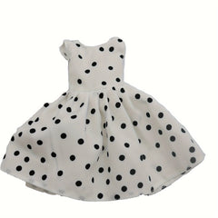 Polka Dot Dress Party Outfit for 11.81 Inch Dolls