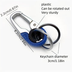 Stainless Steel Keychain Men Women Car Keychain