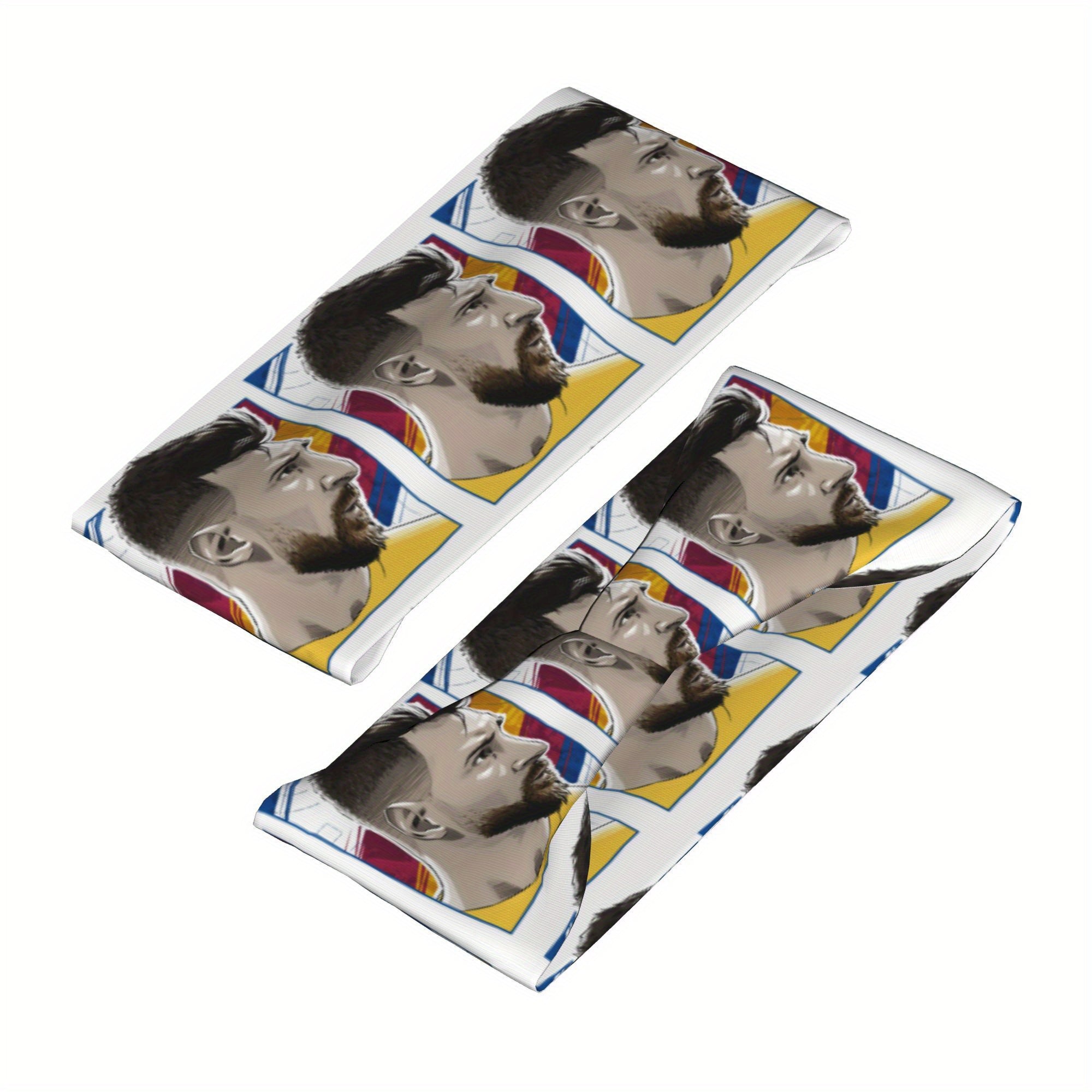 One Piece Messi Sports Uniform with Headband for Men & Women