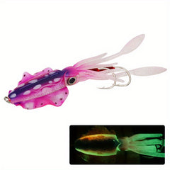 Artificial Bionic Squid Fishing Lure 60g 5.91inch 2.12oz
