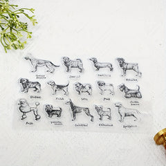 Puppy DIY Silicone Stamp for Crafts