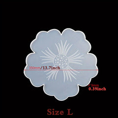 Large Resin Tray Mold & Coaster Molds for Resin Casting