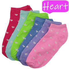 6 Pairs Candy Ankle Socks Soft Breathable Low Cut Women's Stockings