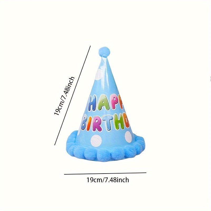 2pcs Birthday Party Paper Hat Party Supplies