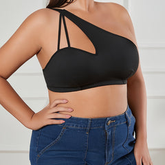 Bra Women's Plus One Shoulder High Stretch Bralette
