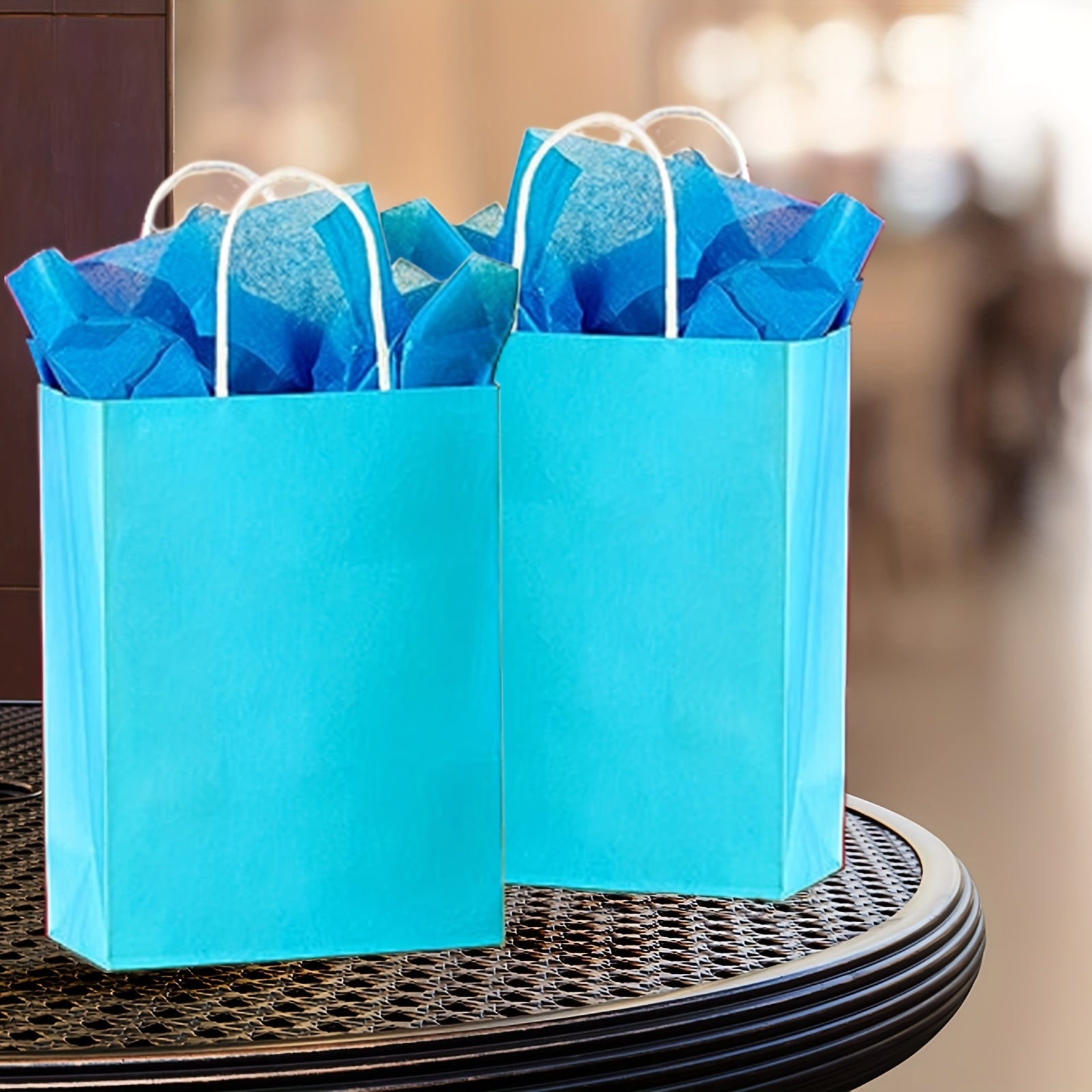 10pcs Reusable Paper Gift Bags Party Favor Bags