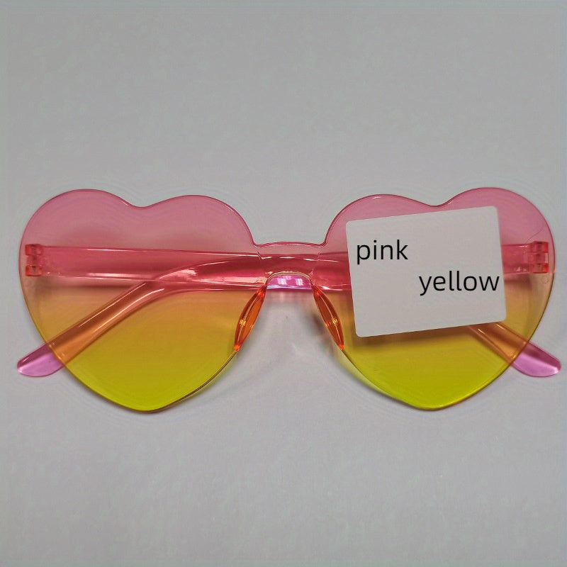 Boys Heart Frame Sunglasses UV Protection Sunshade Summer Kids Accessories