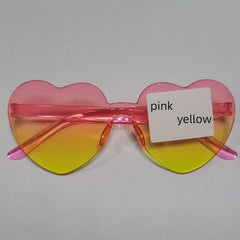 Boys Heart Frame Sunglasses UV Protection Sunshade Summer Kids Accessories