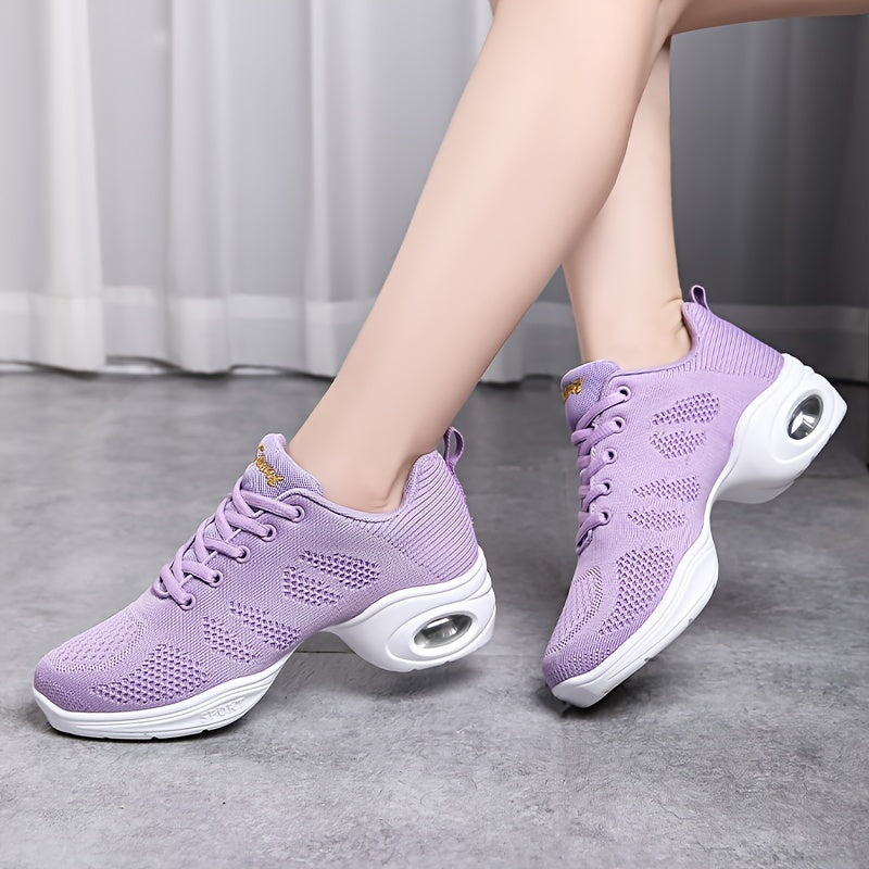 Women's Mesh Air Cushion Dance Shoes Non slip Sneakers
