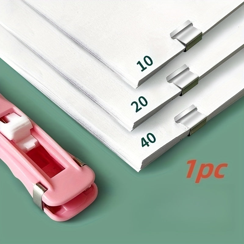 40pcs Long Tail Clip Iron Clip Office Stationery Paper Binding Small Clip