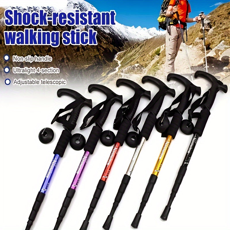 Telescopic Trekking Poles for Climbing Hiking Camping