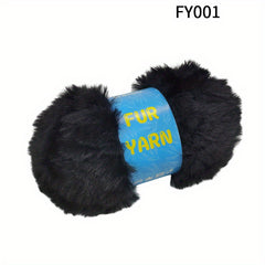 Soft Mink Fur Yarn For DIY Knitting & Crocheting