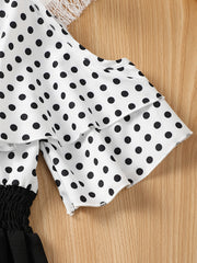 Girls Polka Dot Cami Dress for Summer