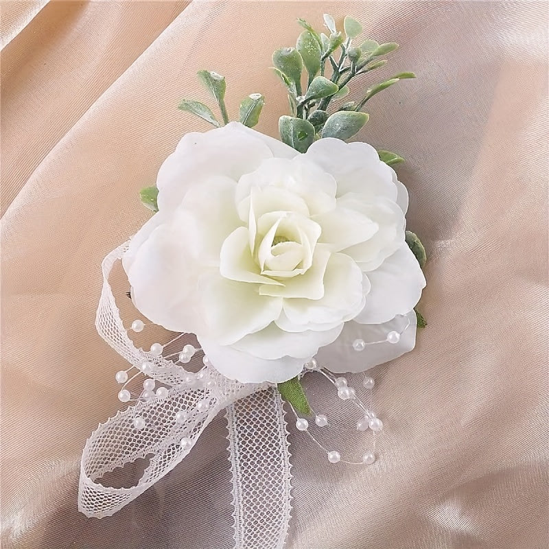 Wedding Supplies Simulation Wrist Flower Bride Bridesmaid Hand Flower