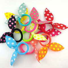 10pcs Girls Rabbit Ear Hair Tie Hair Rope Hair Ring Hair Accessories