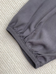 Solid High Waist Comfy Lantern Pants