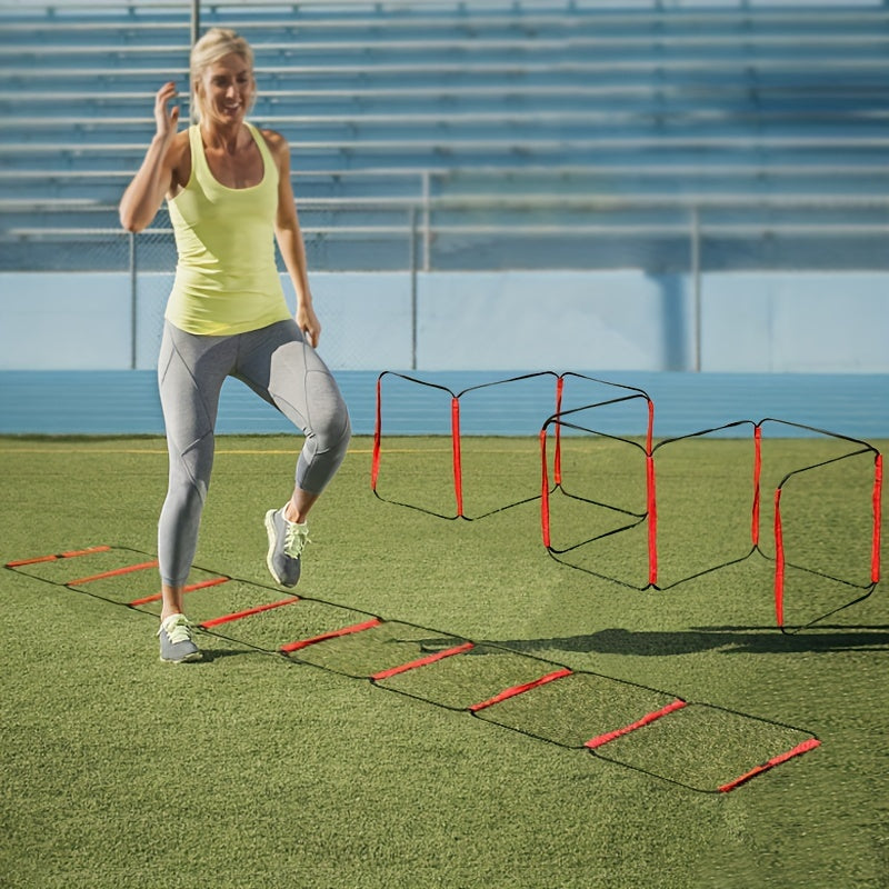 Agility Speed Ladder Footstep Training for Football and Basketball