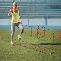 Agility Speed Ladder Footstep Training for Football and Basketball